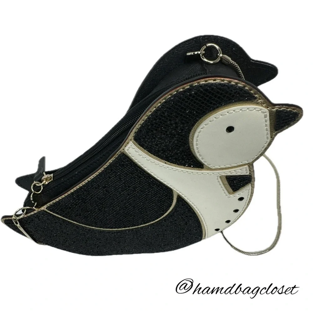Kate Spade New York Clifton Lane Penguin Crossbody Novelty Bag